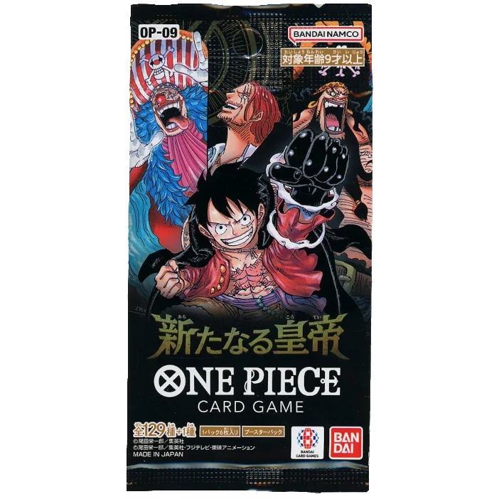 One piece op09 bustina giapponese sigillata