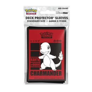 Confezione Ultra PRO Sleeves Pokémon Charmander 65ct bustine protettive