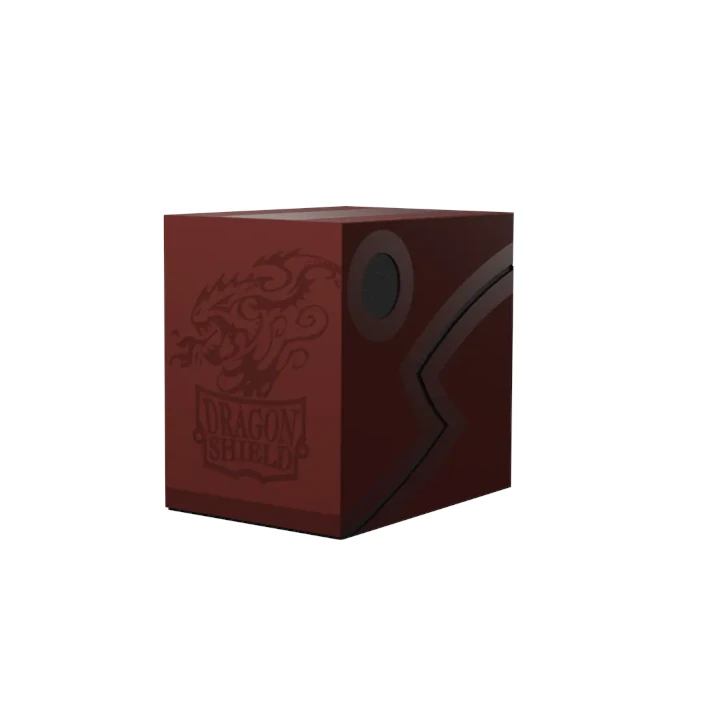 Porta mazzo double shell blood red Dragon Shield - immagine 2
