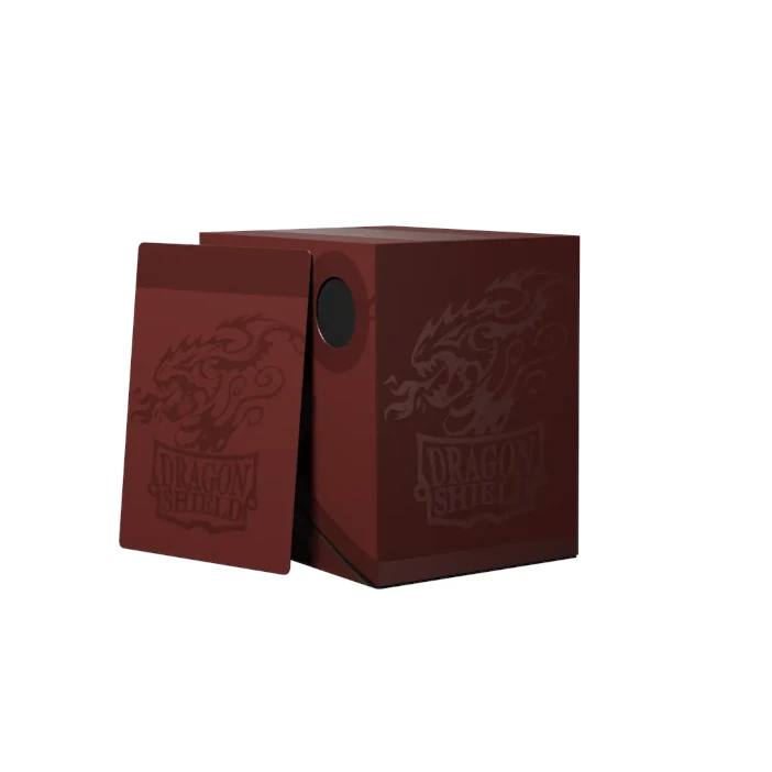 Porta mazzo Double Shell Blood Red Dragon Shield deck box rigido