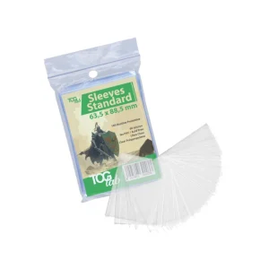 Bustine protettive TCGLAB Ultra Clear 60 micron per carte formato standard