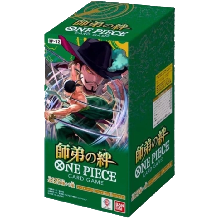 One Piece OP12 booster box giapponese display 24 bustine