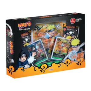 Starter Pack Naruto Mythos TCG Naruto & Sasuke Inglese Prima Edizione