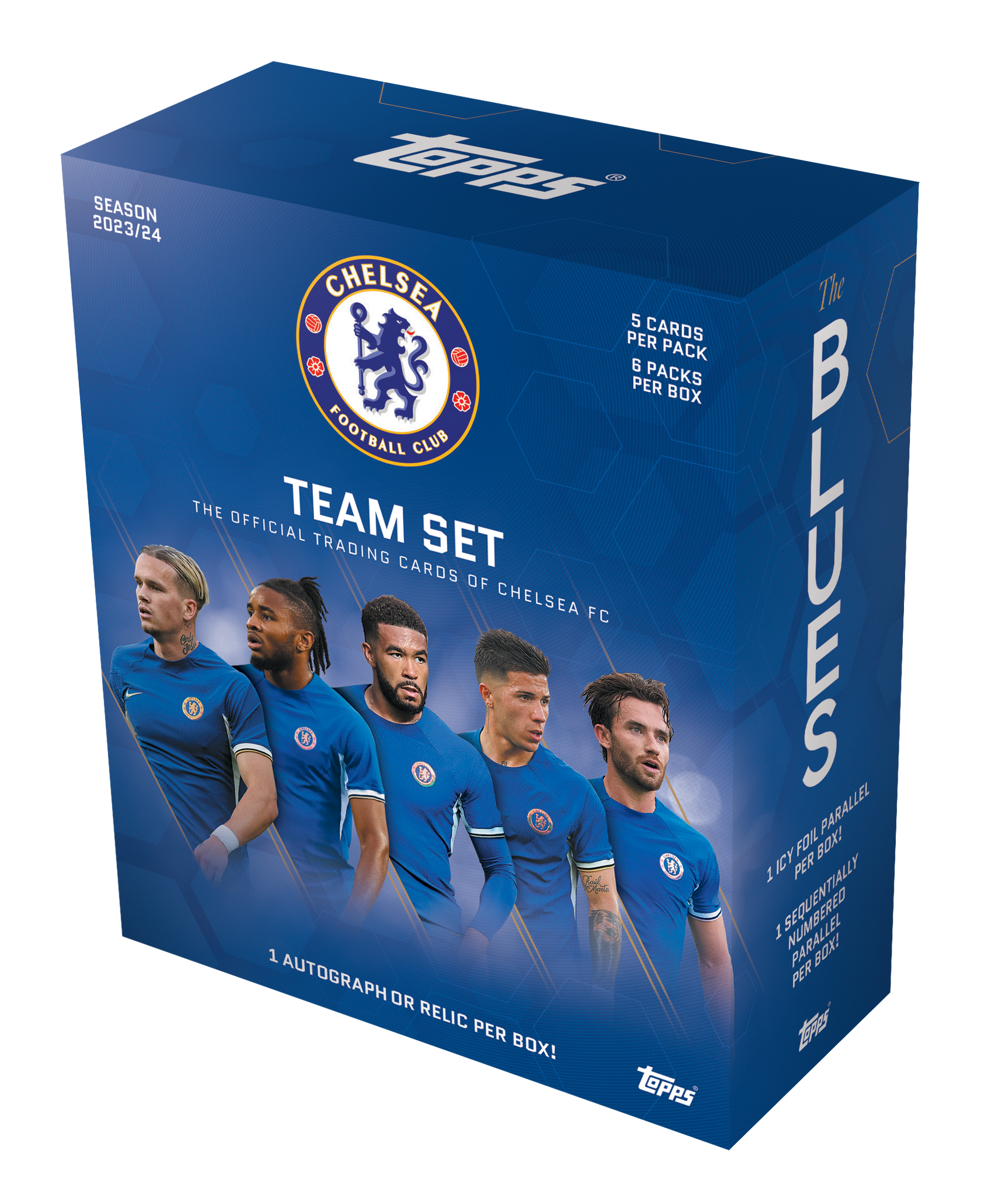 Topps Chelsea FC Team Set 2023/24 Box Autografo