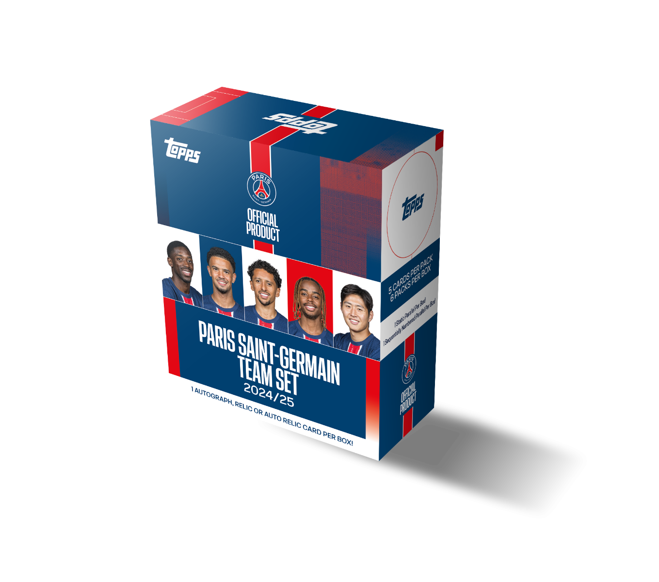 Topps PSG Paris Saint-Germain Team Set 2024/25