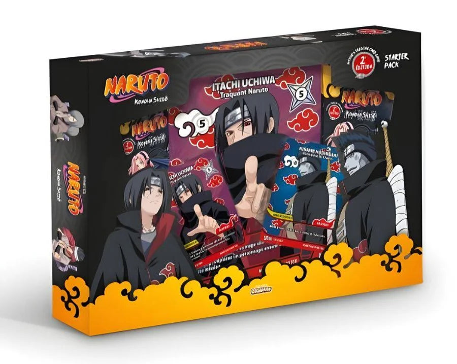 Naruto Mythos Special Pack Itachi Kisame ENG Konoha Shido 2nd Edition sigillato