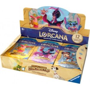 BOX DISNEY LORCANA — NELLE TERRE D'INCHIOSTRO (24 BUSTE) ITA