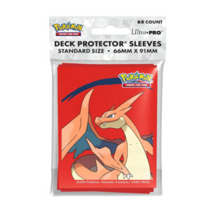 Bustine Protettive Mega Charizard Y Ufficiali 65 Sleeves