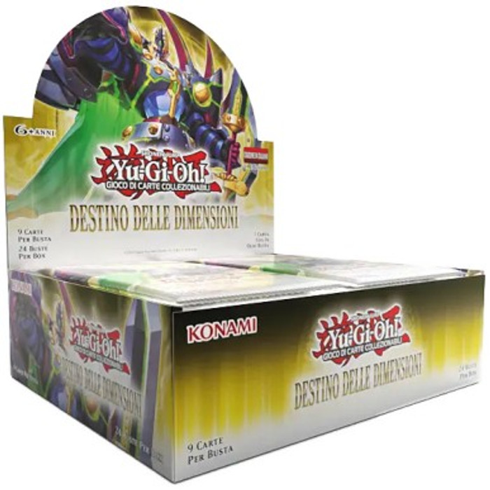 Yu-Gi-Oh! Destino delle Dimensioni Display 24 Buste ITA 1a Edizione | DOOD Sigillato