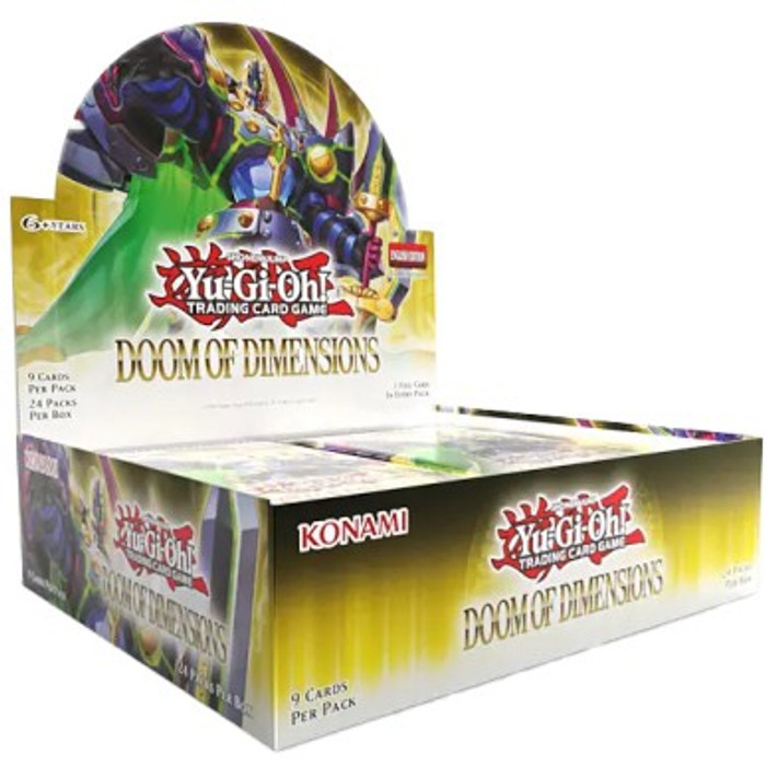 Yu-Gi-Oh! Doom of Dimensions Display Inglese 24 Buste 1st Edition
