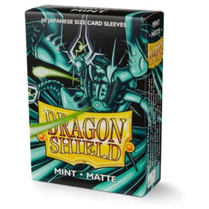 Dragon Shield Japanese Matte Mint 60 Bustine Originali