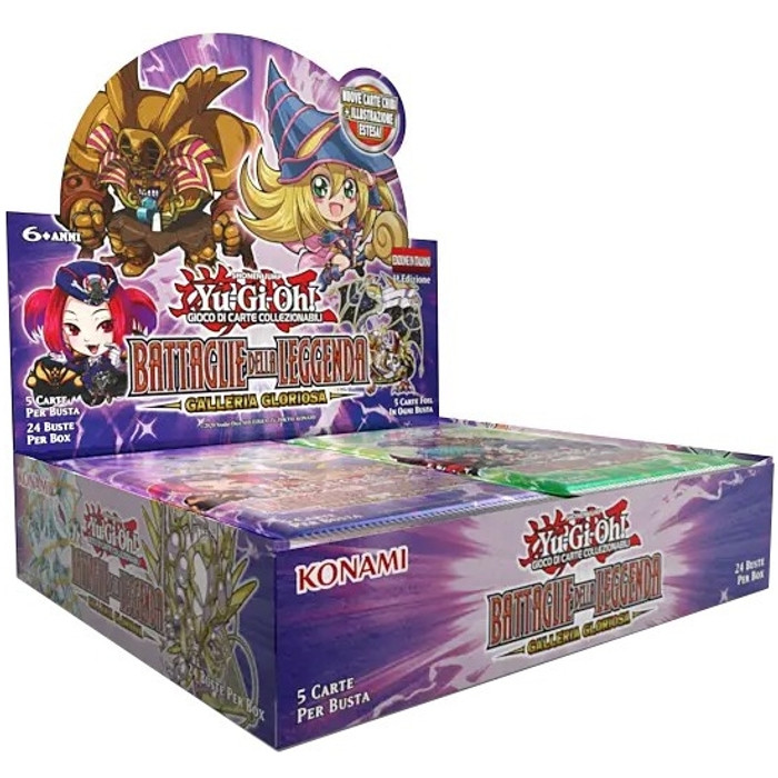 Yu-Gi-Oh! Battaglie della Leggenda: Galleria Gloriosa — Display 24 Buste 1a Edizione ITA