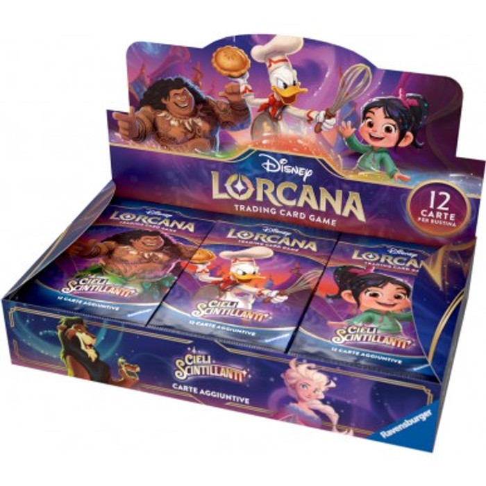 BOX DISNEY LORCANA - CIELI SCINTILLANTI (24 BUSTE) - ITA