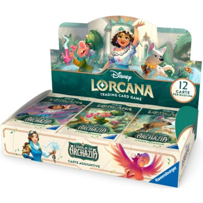 BOX DISNEY LORCANA - L'ISOLA DI ARCHAZIA (24 BUSTE) - ITA