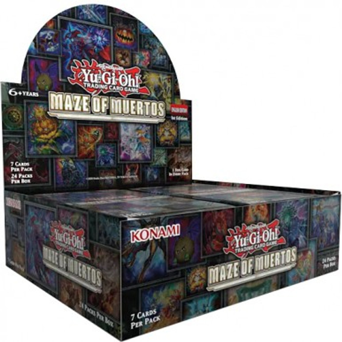 Yu-Gi-Oh! Maze of Muertos Display 24 Packs 1st Edition ENG