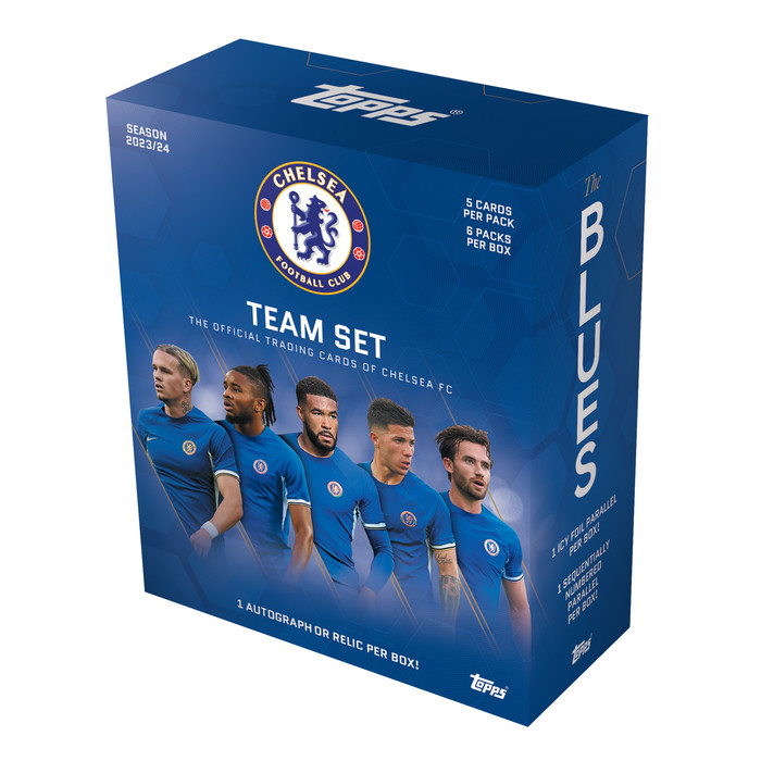 Topps Chelsea FC Team Set 2023/24 – Box Autografo