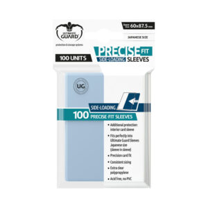 Ultimate Guard - Precise-Fit Sleeves - Side-Loading - Japanese Size - Transparent (100)