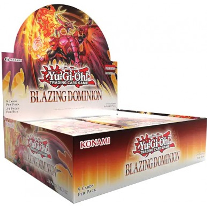 Yu-Gi-Oh! Blazing Dominion Display 24 Packs 1st Edition ENG