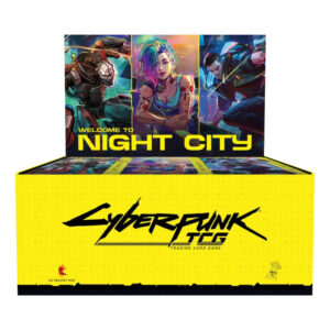 Cyberpunk TCG Welcome to Night City booster box inglese 24 bustine CD PROJEKT RED