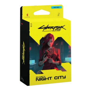 Cyberpunk TCG Welcome to Night City Starter Deck The Heist inglese mazzo precostruito